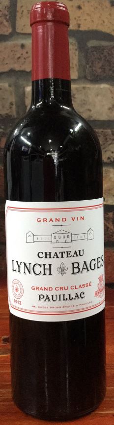 Chateau Lynch Bages 2012