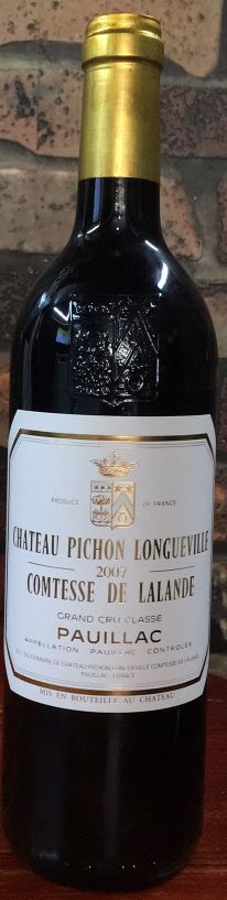 Chateau Pichon Longueville 2007