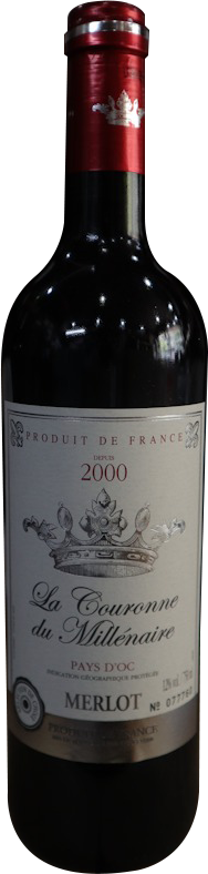 千禧皇冠2000紅葡萄酒<br>La Couronne du Millénaire 2000