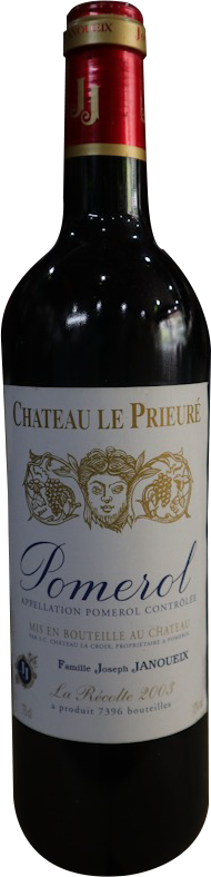 佩洛希紅葡萄酒 2003<br>Chateau le Prieuré 2003