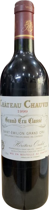 舍宛紅葡萄酒 1999<br>Chateau Chauvin 1999