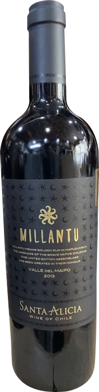 美蘭都紅葡萄酒 2013<br>Santa Alicia Millantú 2013