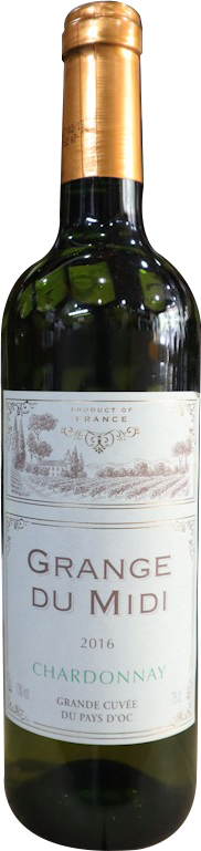 麥迪霞多麗白葡萄酒 2016<br>Grange du Midi Chardonnay 2016